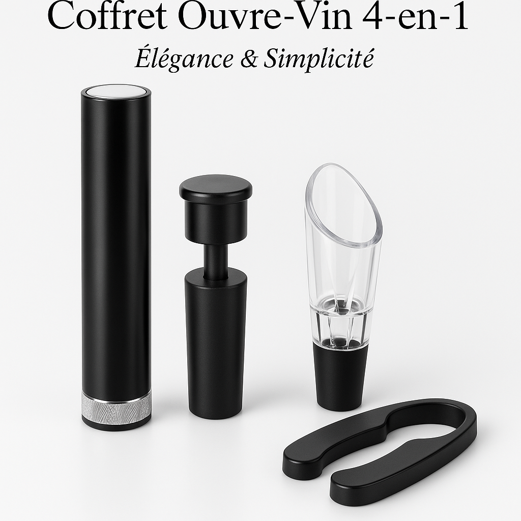 Ouvre-vin Magique – Élégance et Simplicité
