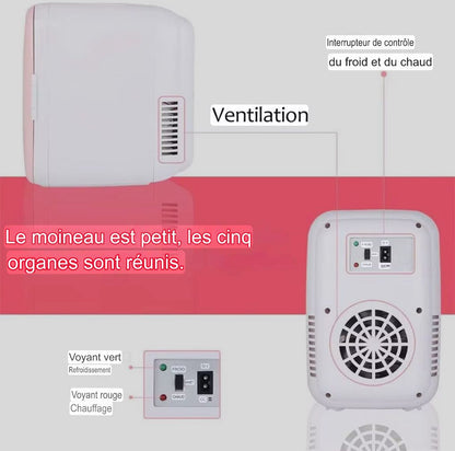 Mini Frigo Portable – Gardez vos boissons toujours fraîches où que vous soyez !