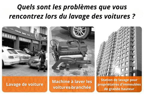 Pistolet électrique à haute pression pour le lavage des voitures 2 fois plus puissant que tout ce qu'il y'a sur le marché