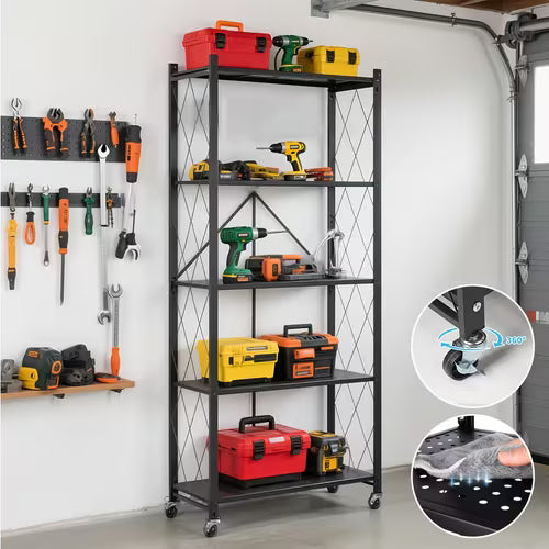 BLK-ML  Découvrez l'Étagère A 5 NIVEAUX qui Change votre Quotidien