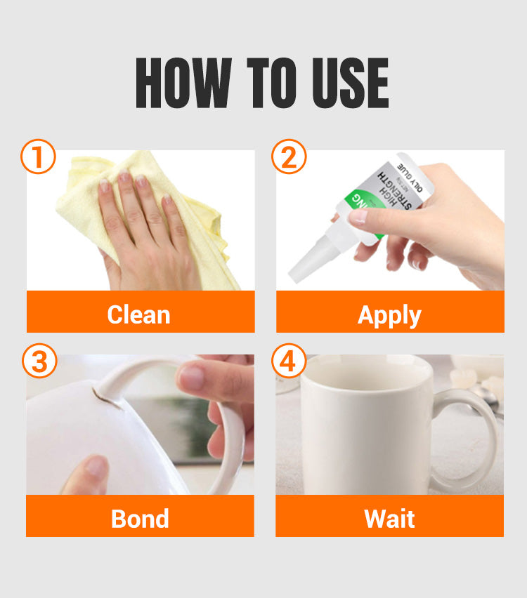 Colle Super Puissante Multi-Surface