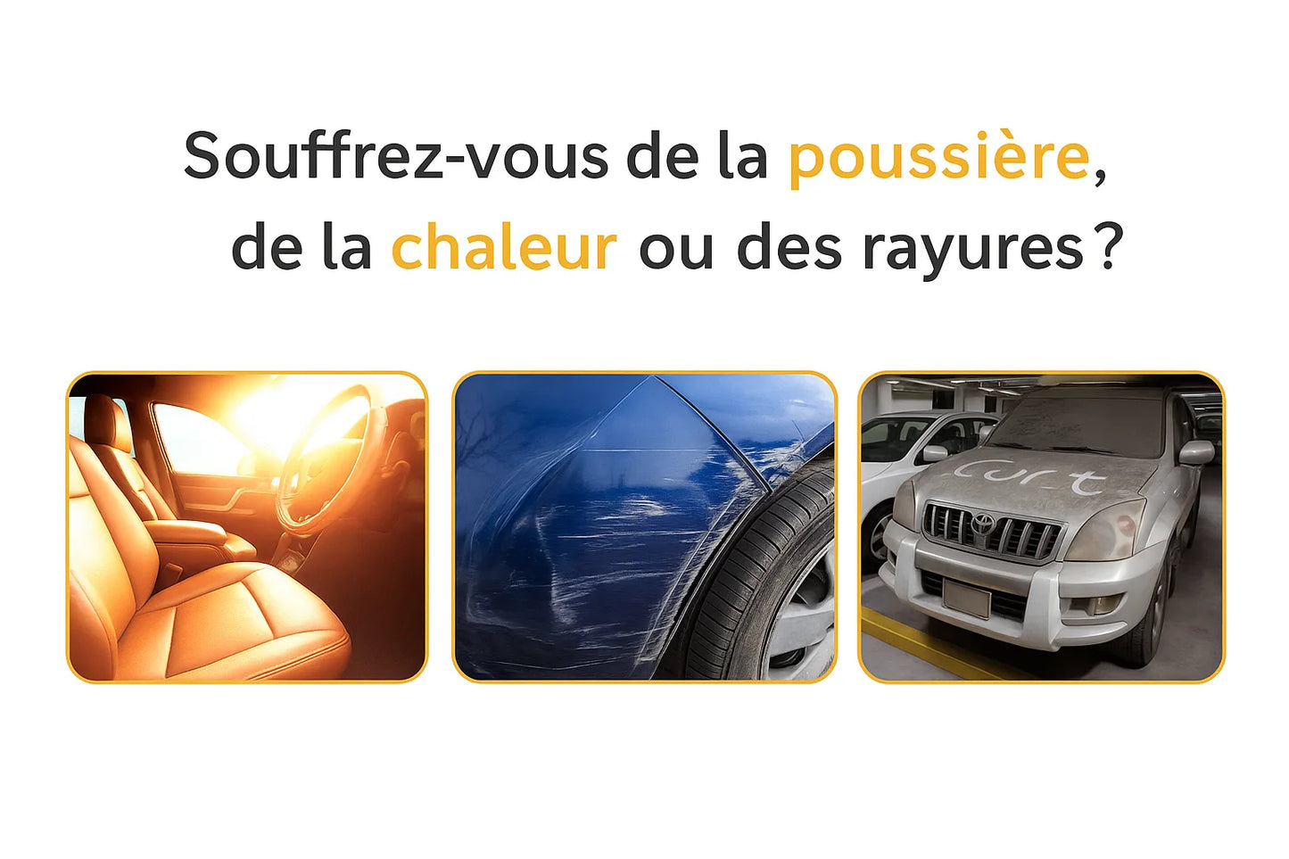 BACHE POUR VOITURE