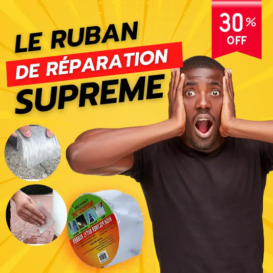 🔥 Ruban adhésif anti fuites super étanche, caoutchouc butyle : LONGEUR 5M & LARGEUR 5CM