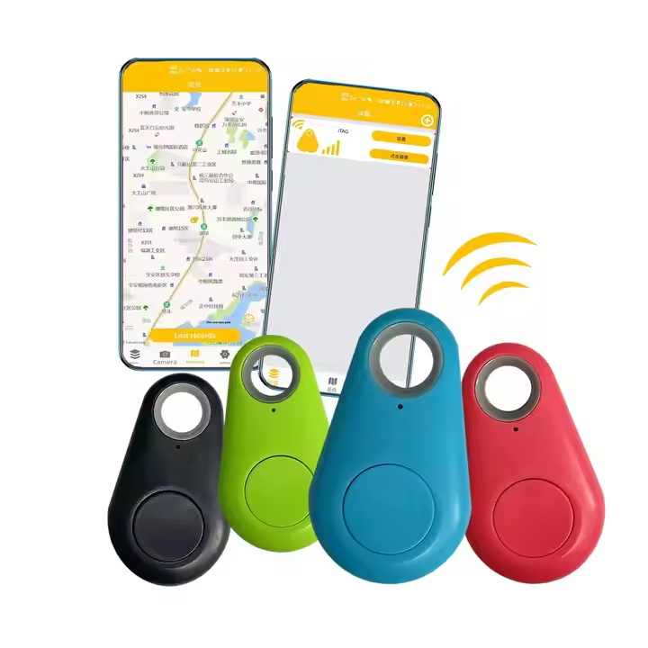 Lot de 5  Mini-traceurs GPS (FORME PORTE CLE)