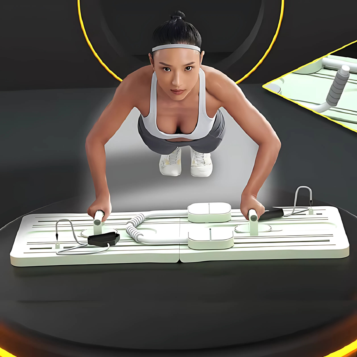 Planche de Pilates Abdominale Pliable 5 en 1