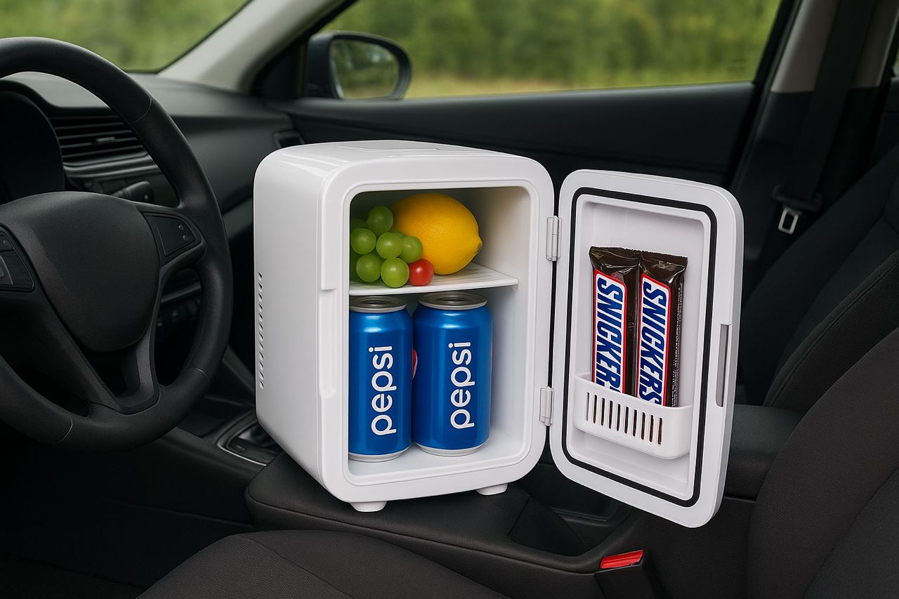 Mini Frigo Portable – Gardez vos boissons toujours fraîches où que vous soyez !
