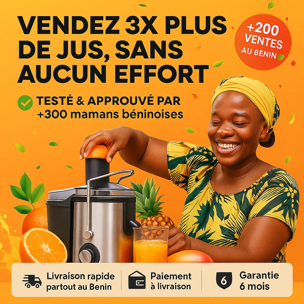 Extracteur de Jus Professionnel 🍹GB