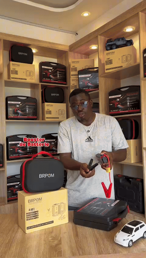 AutoBoost Pro - Démarreur de Batterie Instantané