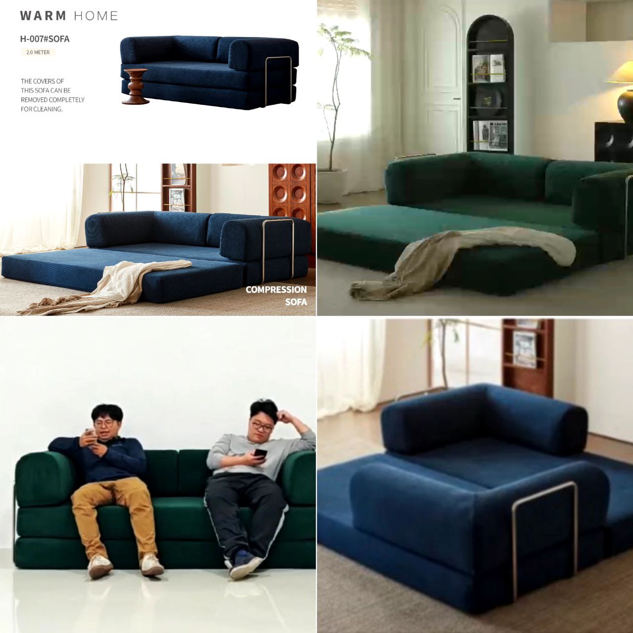 Canapé Compressé Modèles h007 OU h051 OU  h053 & h071 DISPONIBLES