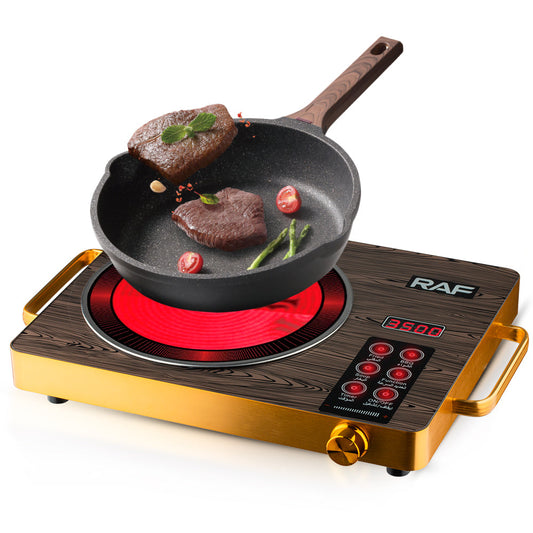 TIK- Plaque CHAUFFANTE  de cuisson multifonction : Avec minuterie