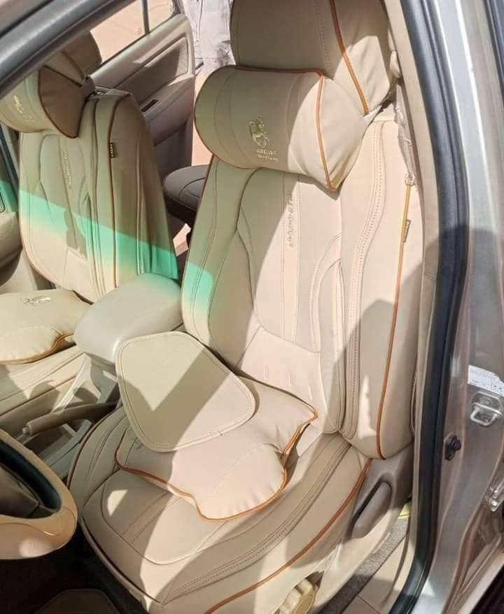 FBBNN- Housses de Siège Universelles 5 Places en Cuir : ➕ Avec Montage